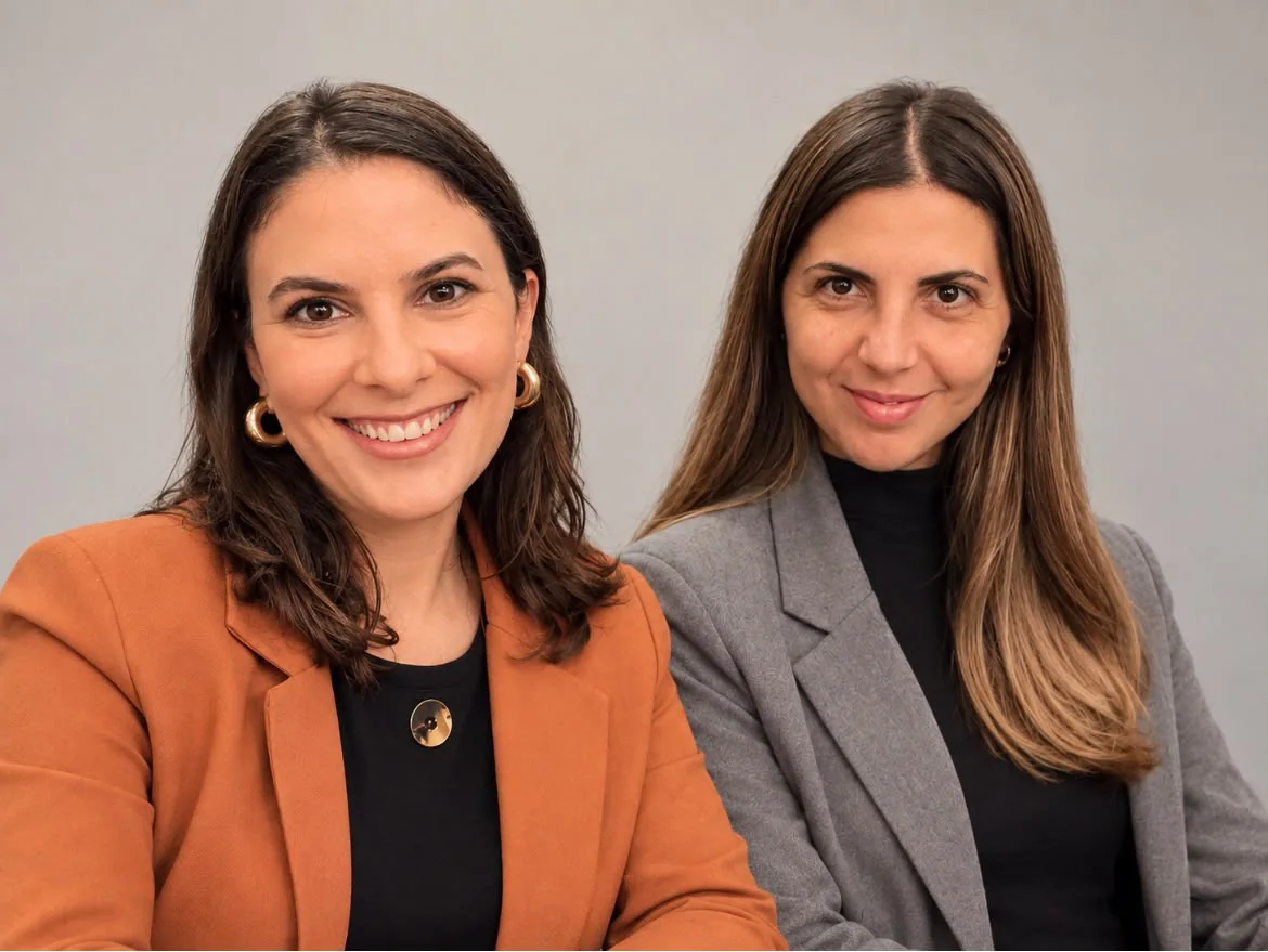 Belén Cagliani y Melina Gómez, abogadas de CG Estudio Jurídico